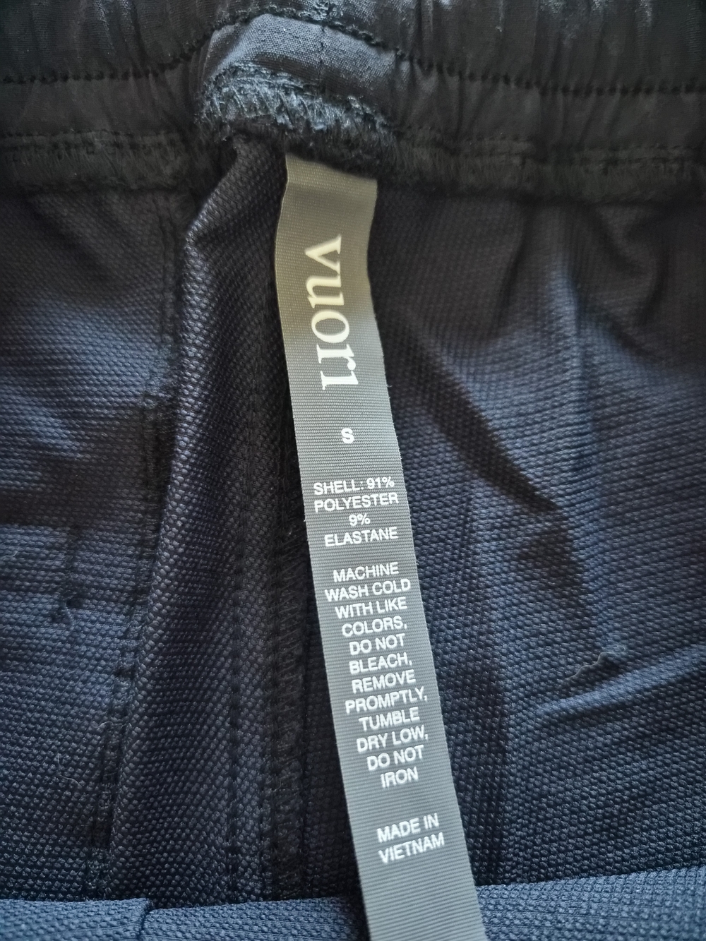 New Vuori Transit Joggers In Navy - Picture 5 of 6